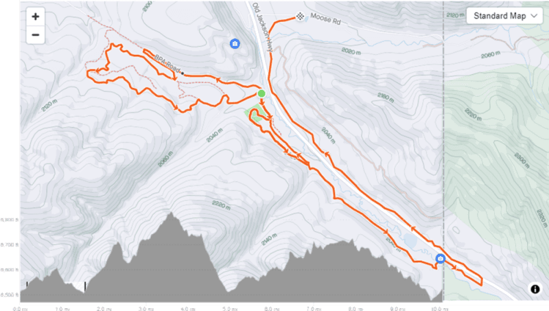 16 km Course Map