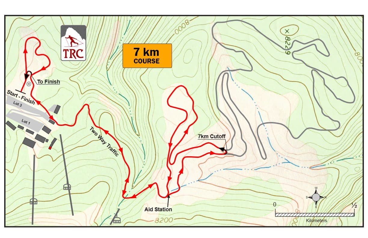 7 km Course Map